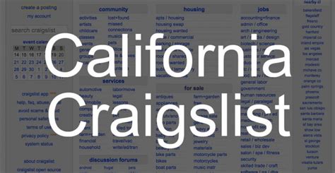 craigslist bay area ca